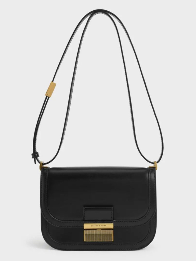 Charles & Keith Sling Bag - Black – TULI Brands