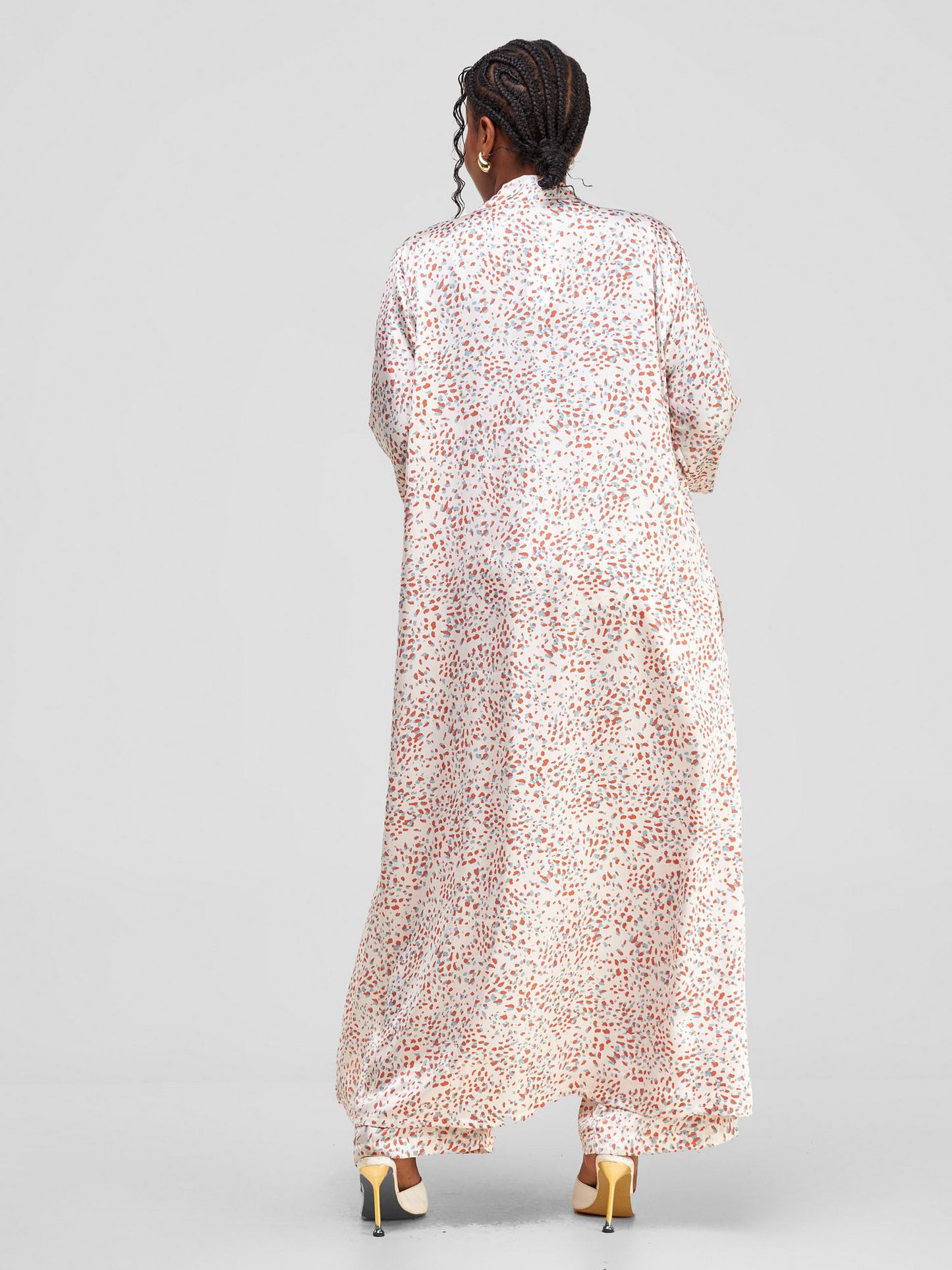 Lati Kimono - Off White Print