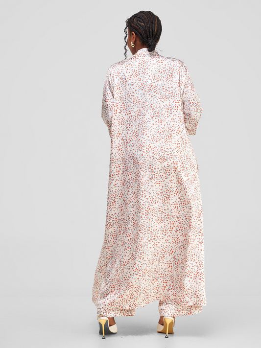 Lati Kimono - Off White Print