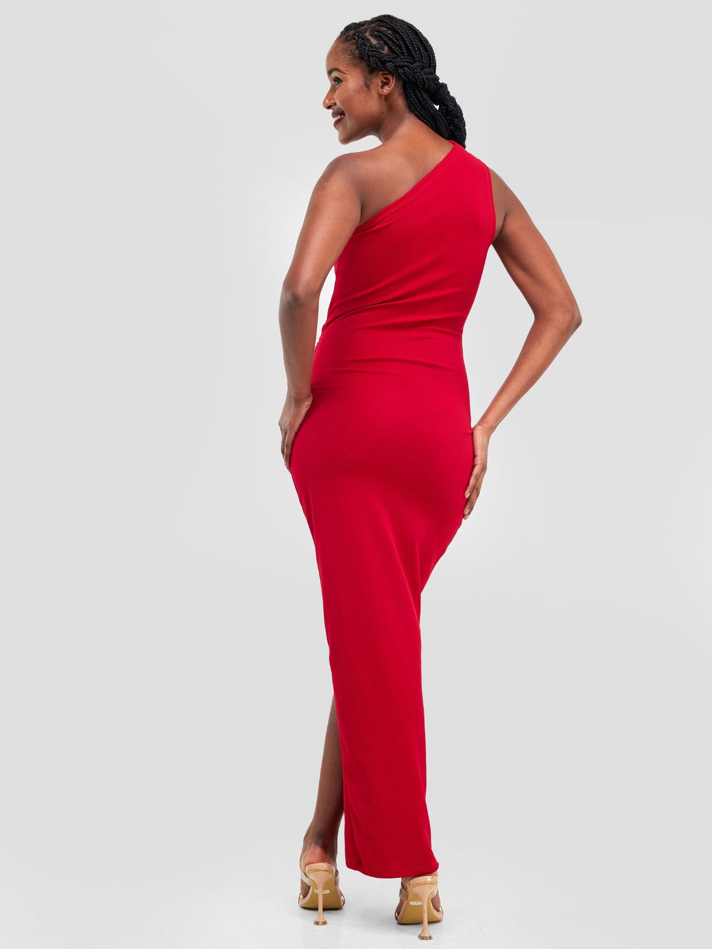 Nawi Dinner Dress - Red